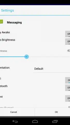 Settings App скриншот 5