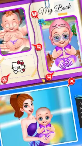 Mommy & Baby Care Games скриншот 1