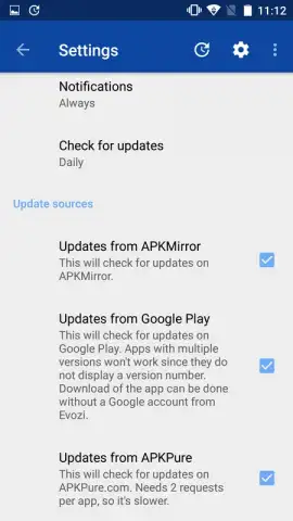 APKUpdater скриншот 3