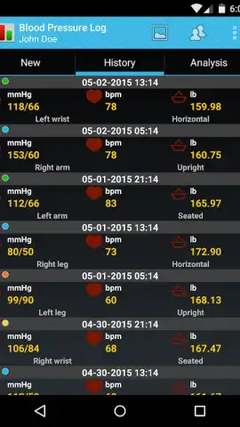 BP Log скриншот 5