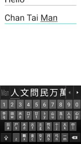 Mixed Chinese Keyboard Plus скриншот 5