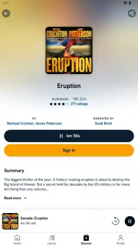 Audible скриншот 12
