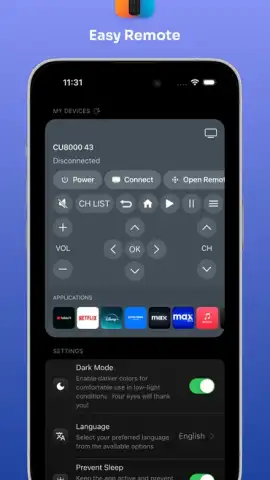 Easy Remote: Remote Control for Samsung TV скриншот 1