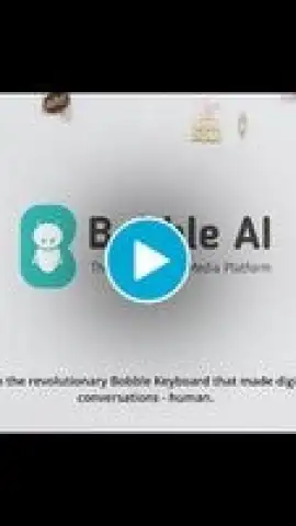 Bobble AI Keyboard скриншот 1