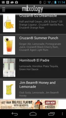 Mixology™ Drink Recipes скриншот 6