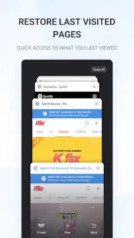 Internet Browser скриншот 3