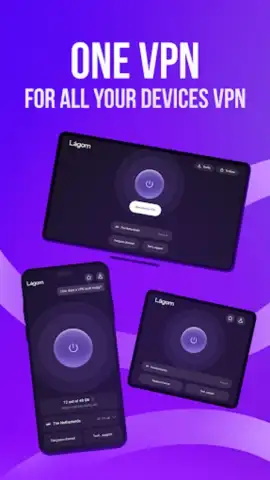 Lagom VPN Mobile скриншот 3