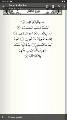 Quran Android скриншот 2