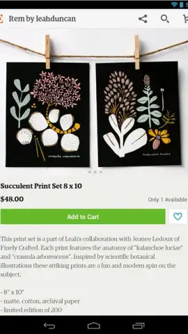Etsy скриншот 3
