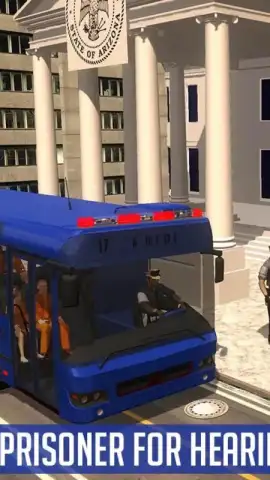 Police Bus Prisoner Transport скриншот 7