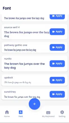 Font Keyboard скриншот 5