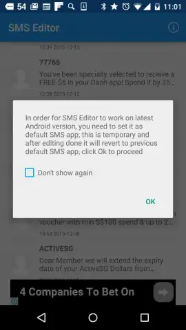 SMS Editor скриншот 3