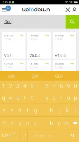 Tap Emoji Keyboard скриншот 9