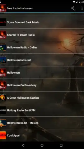 Free Radio Halloween Live скриншот 3