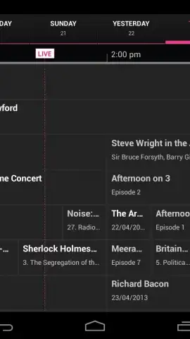 BBC iPlayer Radio скриншот 5
