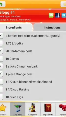 8,500 Drink Recipes Free скриншот 22