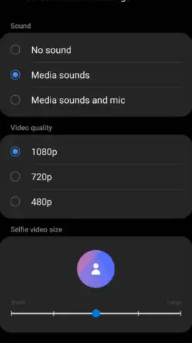Samsung Record screen скриншот 1
