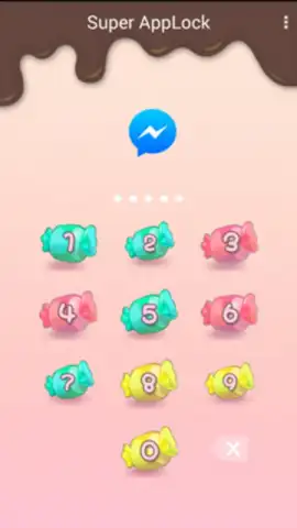 AppLock Theme Candy Sweety скриншот 4