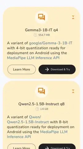 Google AI Edge Gallery скриншот 3