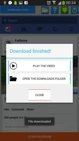 Fast Facebook Video Downloader скриншот 3
