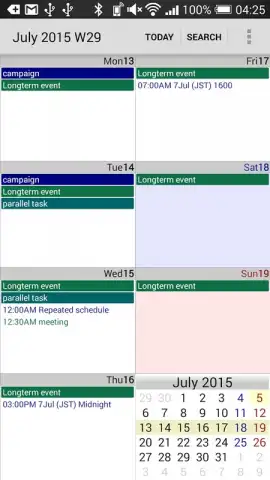 Calendar Pad скриншот 3