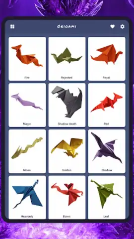Origami dragons скриншот 7