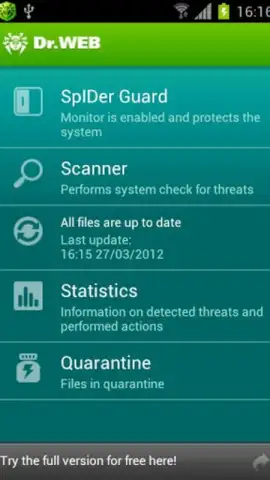 Dr.Web Security Space скриншот 1