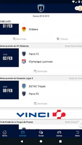Paris FC скриншот 15