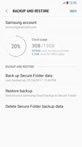 Secure Folder (Samsung) скриншот 3