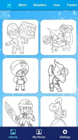 Coloring Brawl Stars скриншот 6