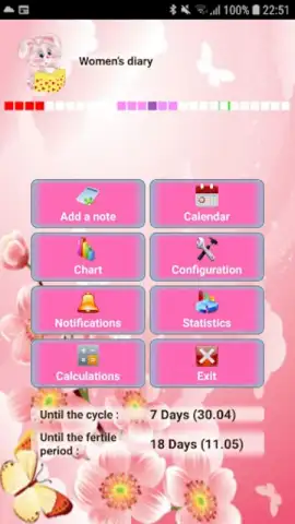 Women’s diary скриншот 7