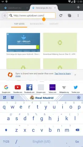 Real Madrid Kika Keyboard скриншот 6