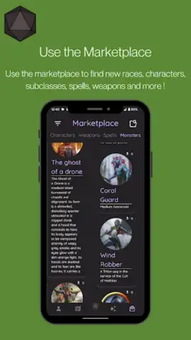 DnCreate - DnD 5e sheet скриншот 4