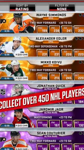 NHL SuperCard скриншот 11