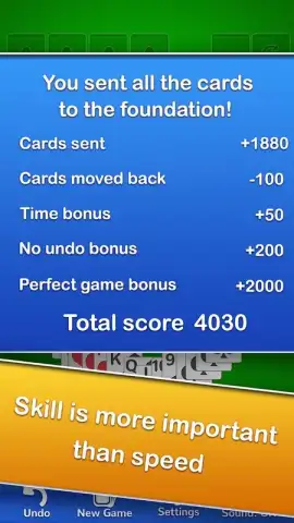 Solitaire Zen скриншот 1