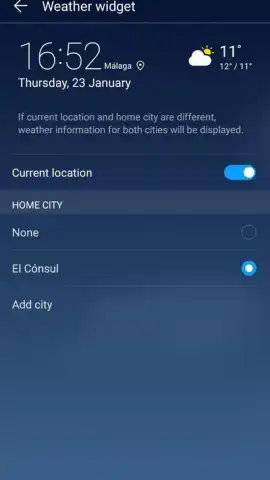HUAWEI Weather скриншот 3