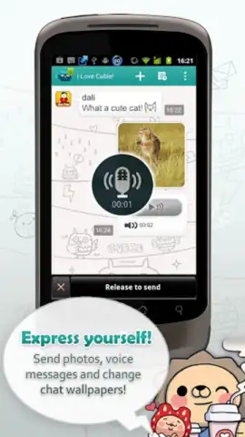 Cubie Messenger скриншот 4