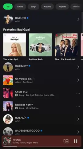 Spotify скриншот 6