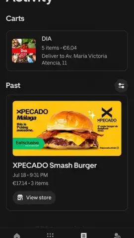 Uber Eats скриншот 14