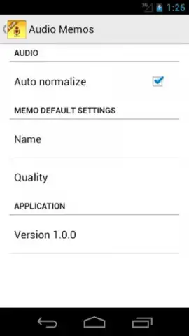 Audio Memos скриншот 3
