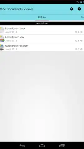 Office Documents Viewer (Free) скриншот 4