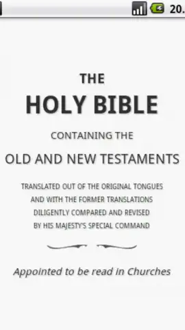 Holy Bible (KJV) скриншот 7