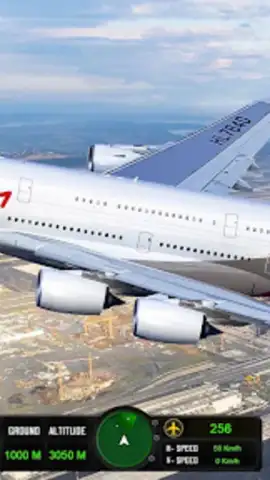 Airplane Simulator Flight Game скриншот 7