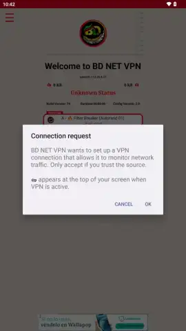 BD NET VPN скриншот 5