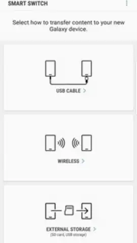 Samsung Smart Switch Mobile скриншот 1