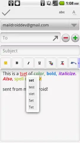 MailDroid скриншот 2
