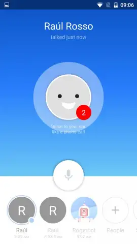 Roger - Voice Conversations скриншот 2
