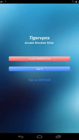 Tigervpns скриншот 1