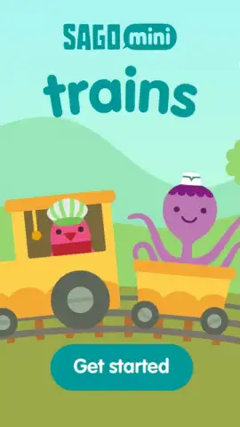 Sago Mini Train Adventure скриншот 1