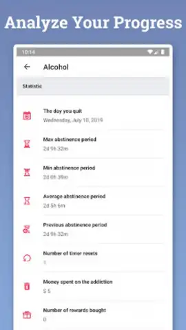 Quitzilla: Bad Habit Tracker скриншот 3